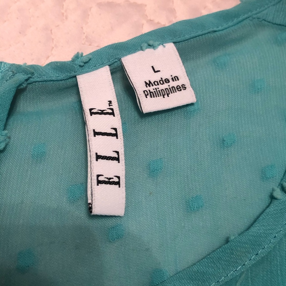 Pom Detail Ruffle Blouse - Picture 5 of 5